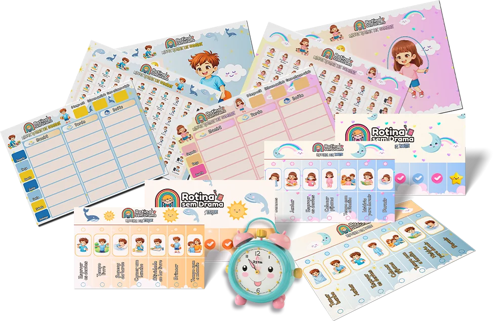 Rotina Sem Drama – Sistema Visual